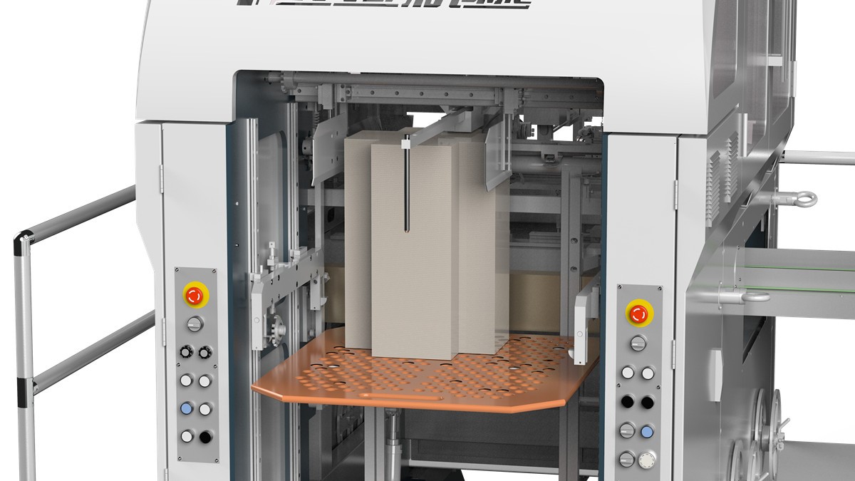 HM-350FX/350E Automatic Gluing and Spotter Machine